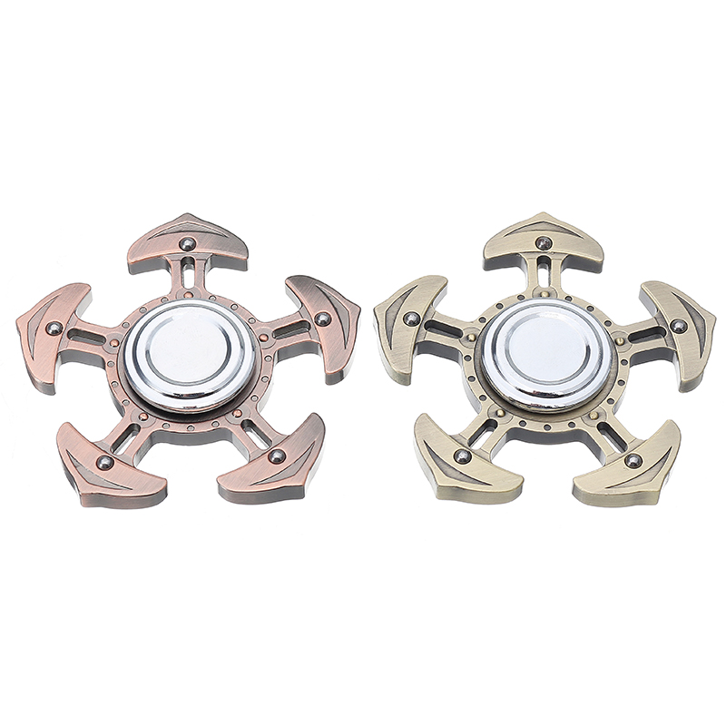 

Five-Pointed Star Fidget Hand Spinner ADHD Autism Fingertips Fingers Gyro Reduce Stress Toys