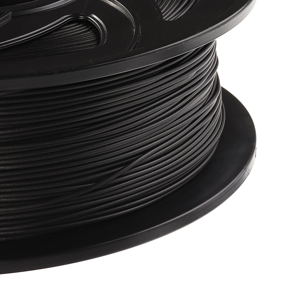 XVICO® 1.75mm 1KG/Roll Black Color PLA Carbon Fiber Filament for 3D Printer 9