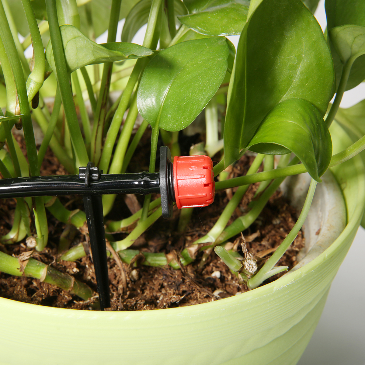 Micro Drip Irrigation System DIY Micro Drip Garden Watering Adjustable Plant Water Hose Kits 