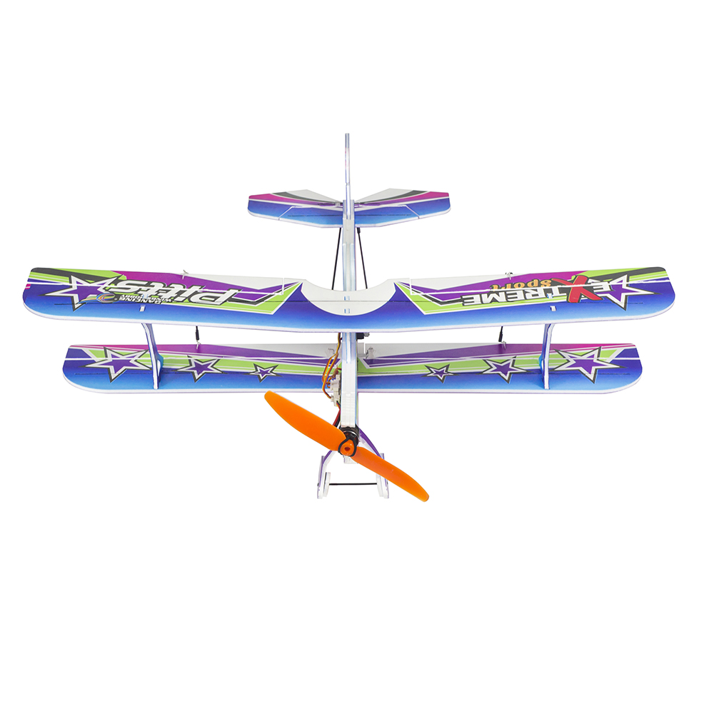Dancing Wings Hobby E30 PITTS 450mm Wingspan PP Foam Magic Board Micro Indoor RC Airplane Biplane KIT/ KIT+Power Combo