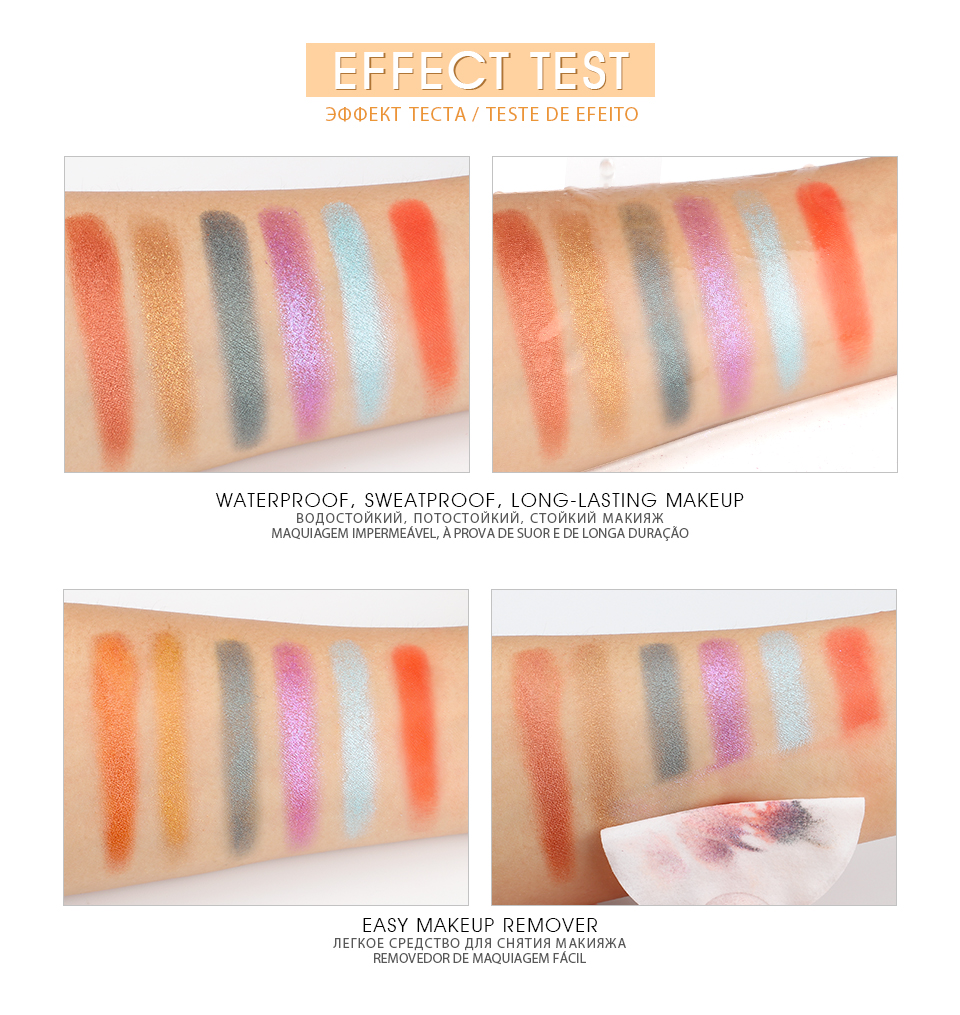 IMAGIC 35 Colors Nude Matte Eyeshadow Palette Glitter Waterproof Long-lasting Eyeshadow Palette