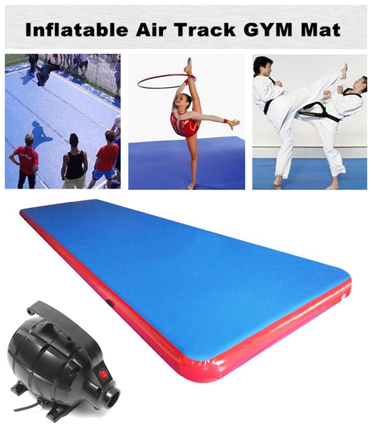 275x79x4inch Inflatable Tumbling Mat Air Track Outdoor Home Gymnastics Training Sport Protection Pad