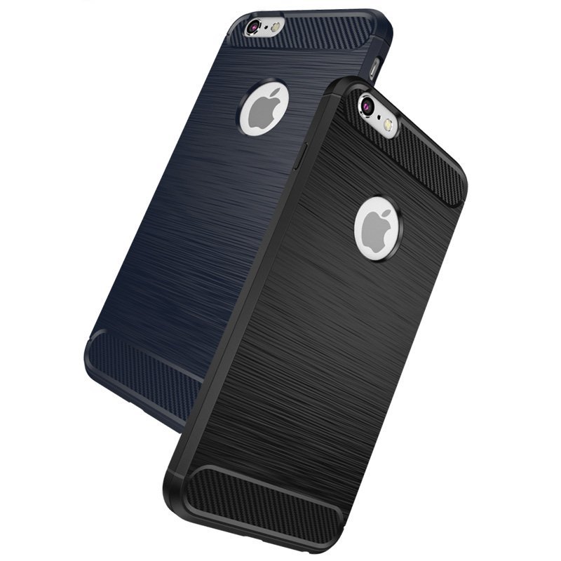 

Bakeey Dissipating Heat Carbon Fiber TPU Case For iPhone 6 6s