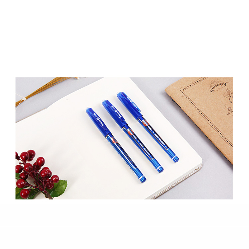 1Pcs M&G 0.5mm Erasable Romove By Friction Gel Ink Ball Pen Black Blue For Elfinbook Notebook Use   