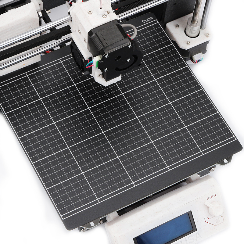 253.8x241mm Mk3 Mk52 Spring Steel Iron Heated Bed Sheet + Platform Sticker With 3M Backing Glue For Prusa i3 3D Printer Part 37