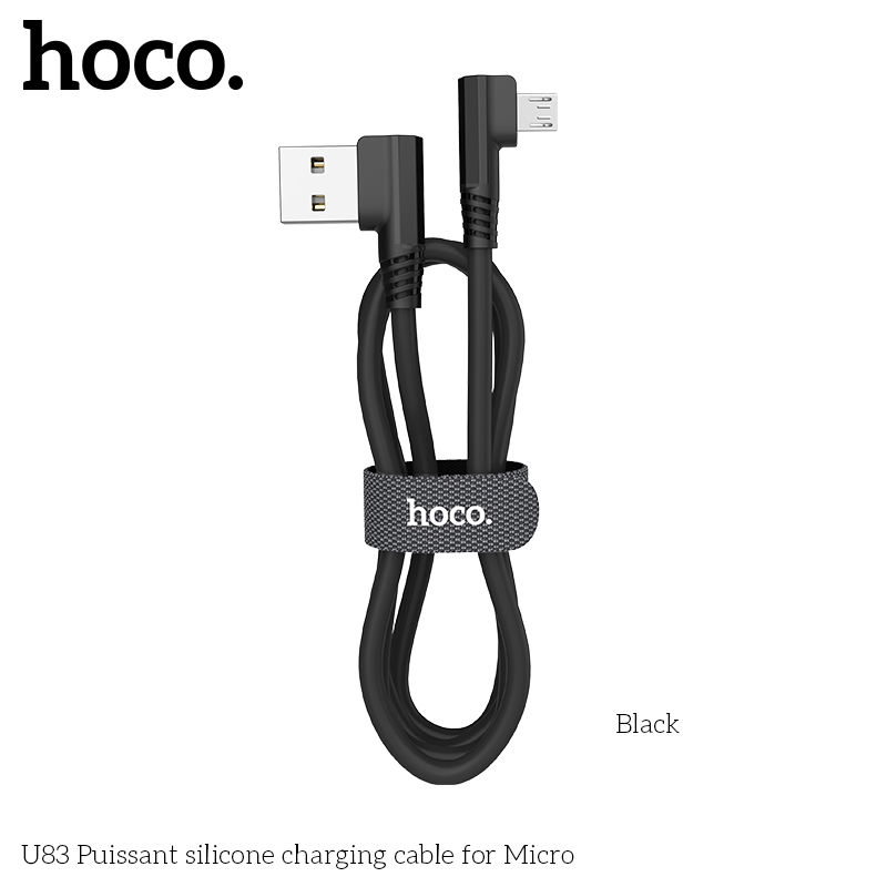 HOCO U83 2.4A Type C Micro USB Fast Charging Data Cable For Huawei P30 Pro Mate30 Mi10 K30 Poco X2 S20 5G