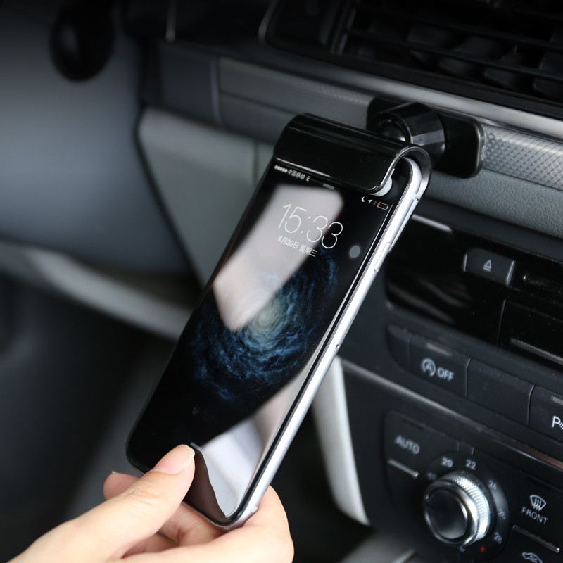 

Универсальный мощный Sticky 360 градусов Вращающийся держатель для клипа Авто Крепление для iPhone Xiaomi Mobile Phone