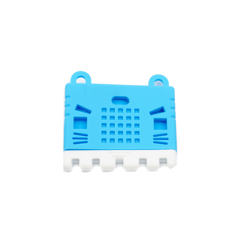 2Pcs Blue Color Cute Pattern Silicone Protective Case for Micro:bit Expansion Board DIY Part 12