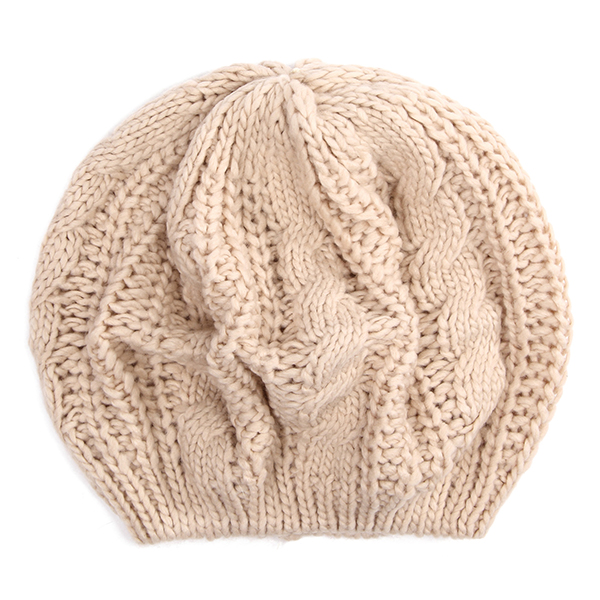 

Women Ladies Knitted Crochet Beanie Hat Winter Warm Slouch Baggy Beret Cap