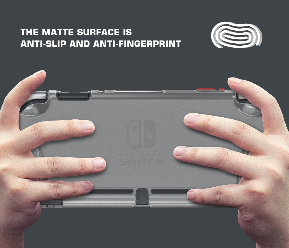 GAMESIR GP205 TPU Transparent Switch Lite Frosted Protective Case Game Console Crystal Case For Nintendo Switch Lite