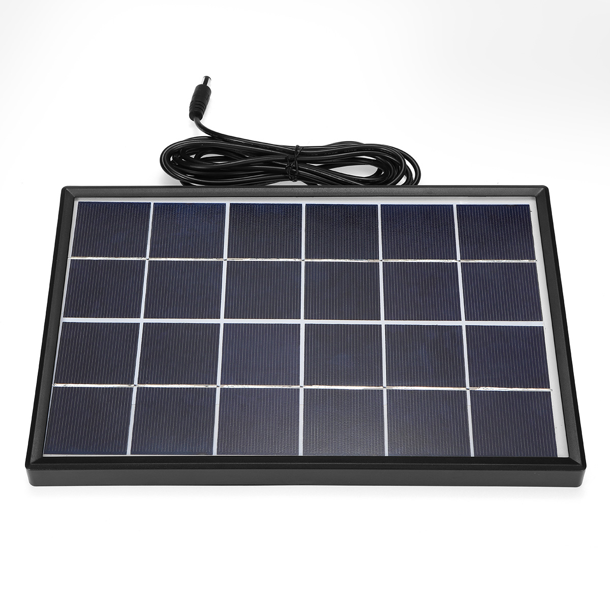 6W 6V 266*175*17mm Polysilicon Solar Panel with Cable & Border 25
