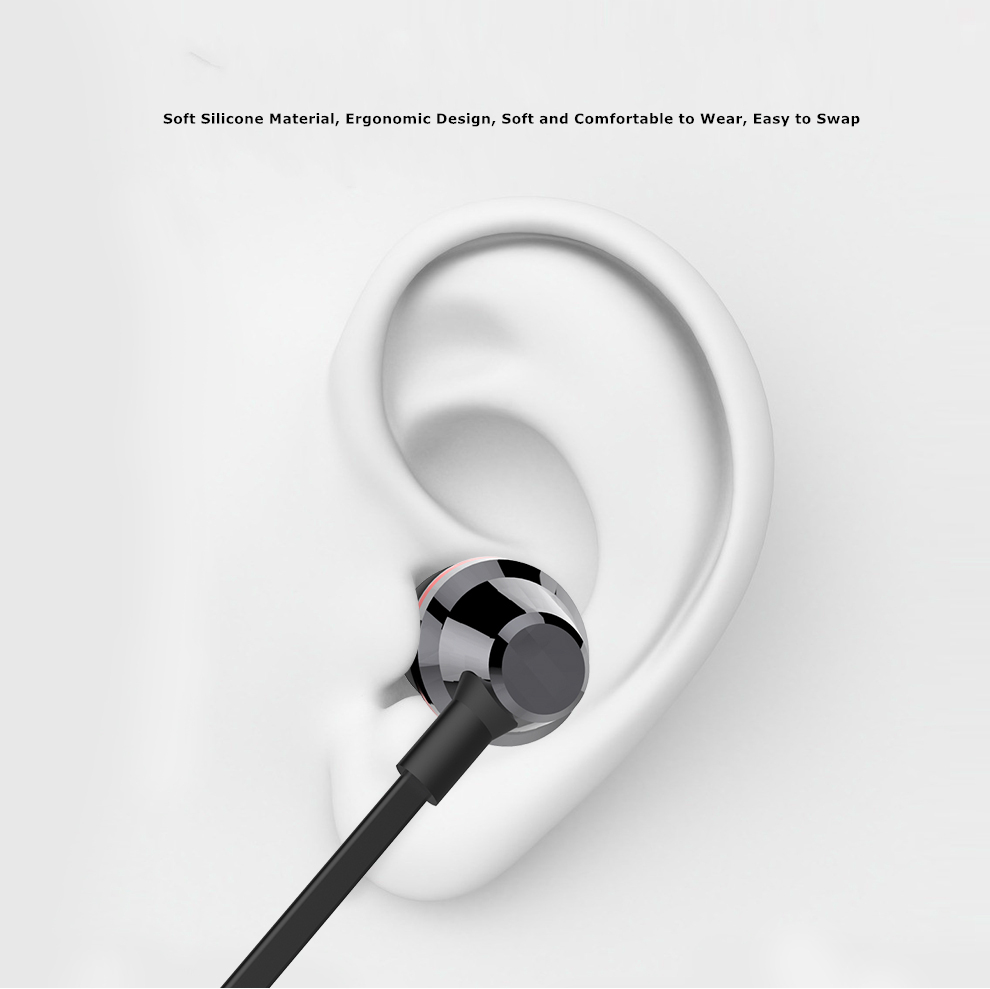 Cafele Metalic Stereo Super Bass In-ear Earphone with Mic Musical Headphone