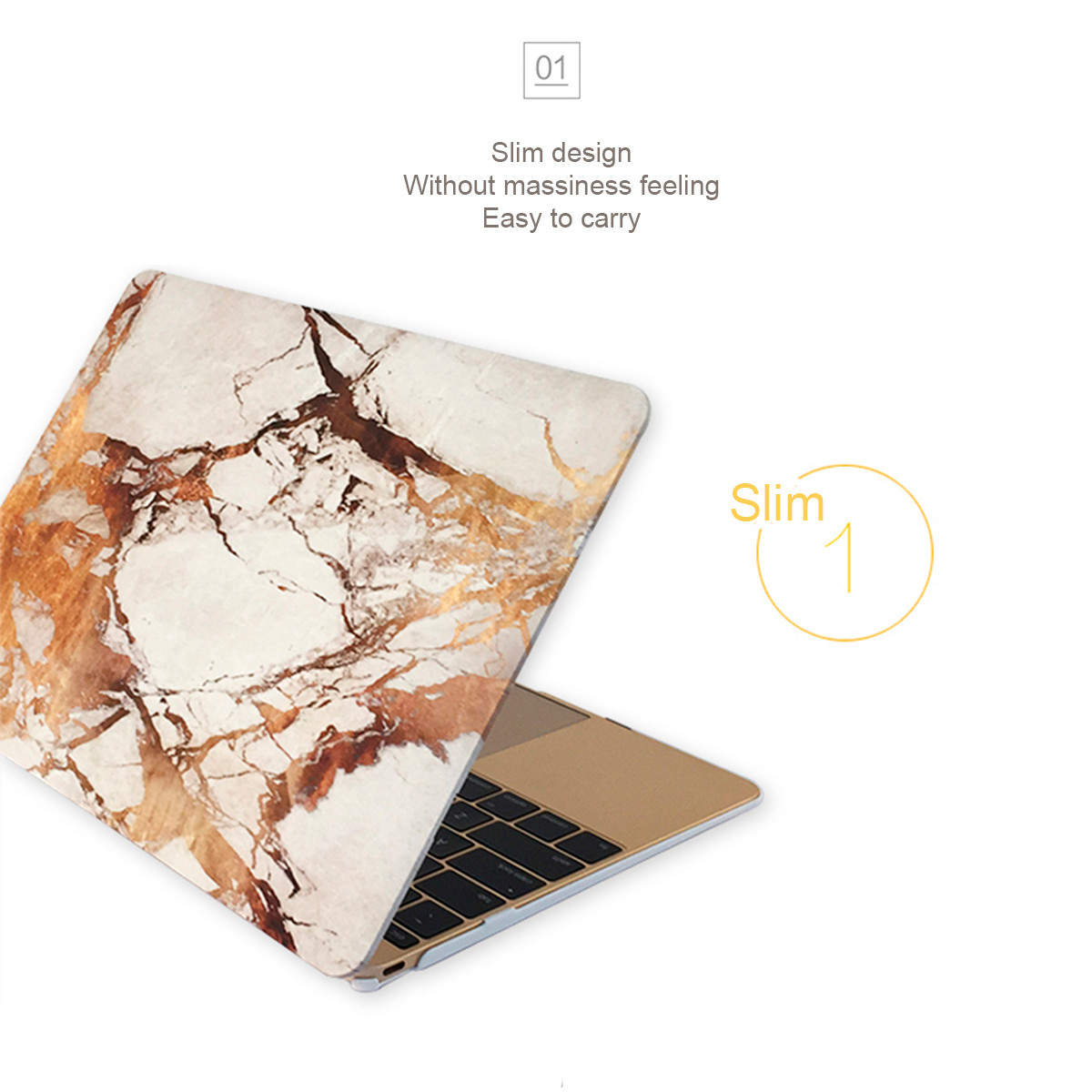 Marble Matte Hard Case Cover Shell For Macbook Air Pro 11 12 13 15 '' Retina