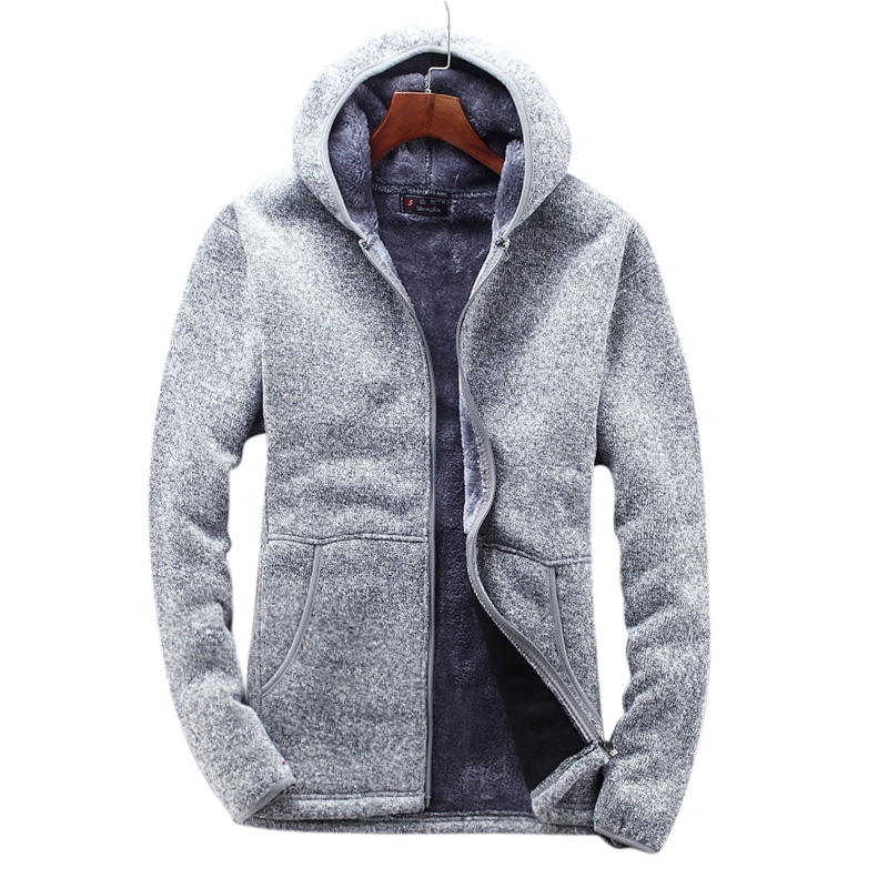 New Mens Winter Fleece Thicken Pockets Cardigans – Chile Shop