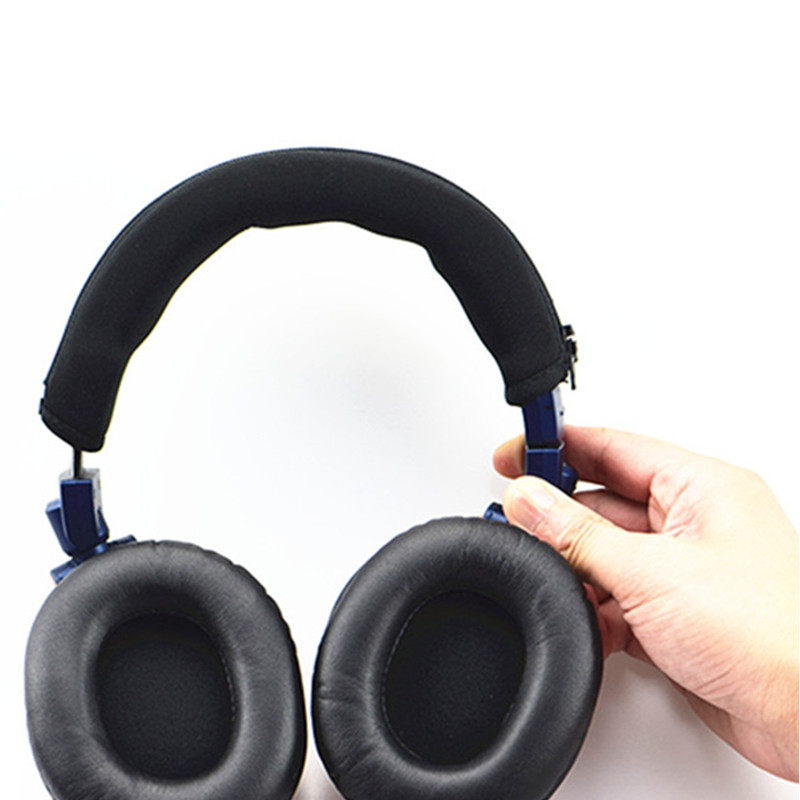 LEORY Replacement 1 Pair Earpads + Headband Cover For Audio-Technica ATH-M50X M30X M40X Headphone 4