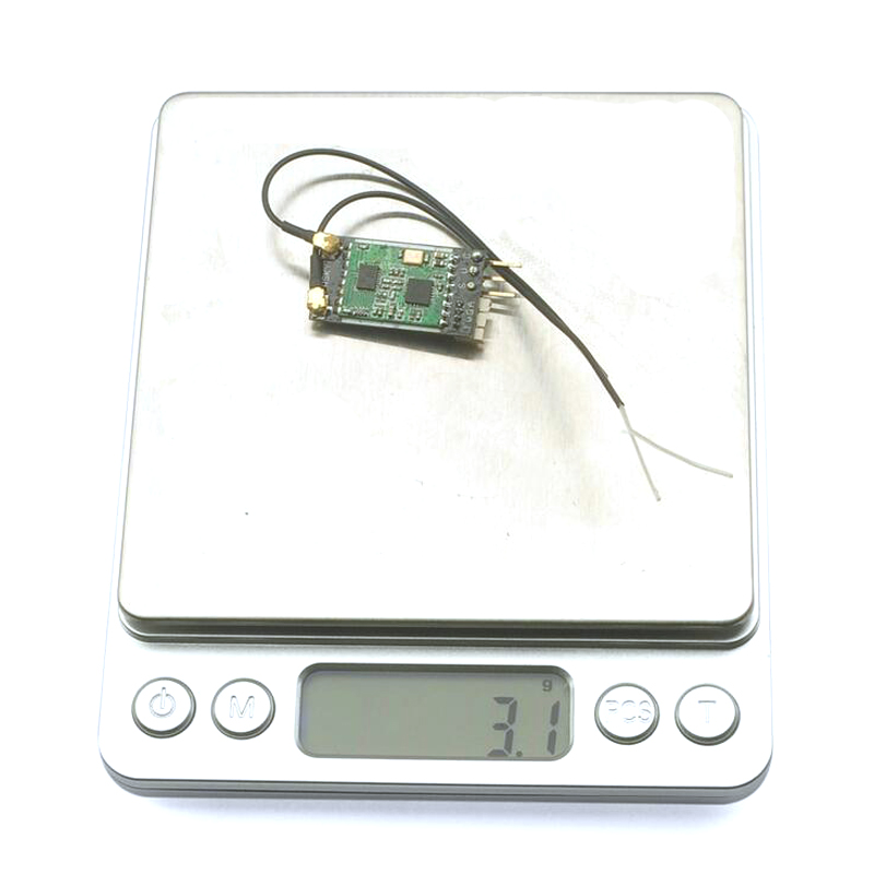 FX400R compatible FrSky D16 2.4G 16CH Mini Receiver Integrated Two-way Return Telemetry - Photo: 4
