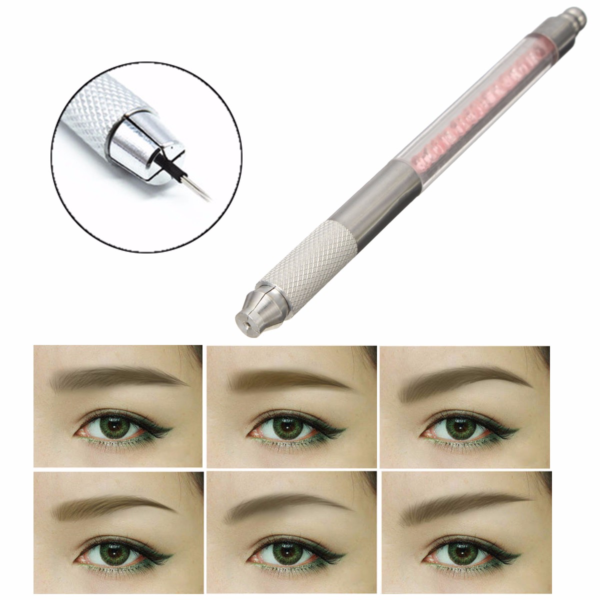 Semipermanent Eyebrow Eyeliner Tattoo Pen Liner Microblading Blading Machine Lip Eye Makeup Tools