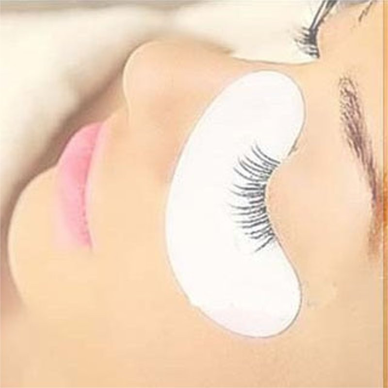 50 Pairs Grafted Eyelash Extension Paper Patches Under Eye Pads Lash Eye Tips Sticker