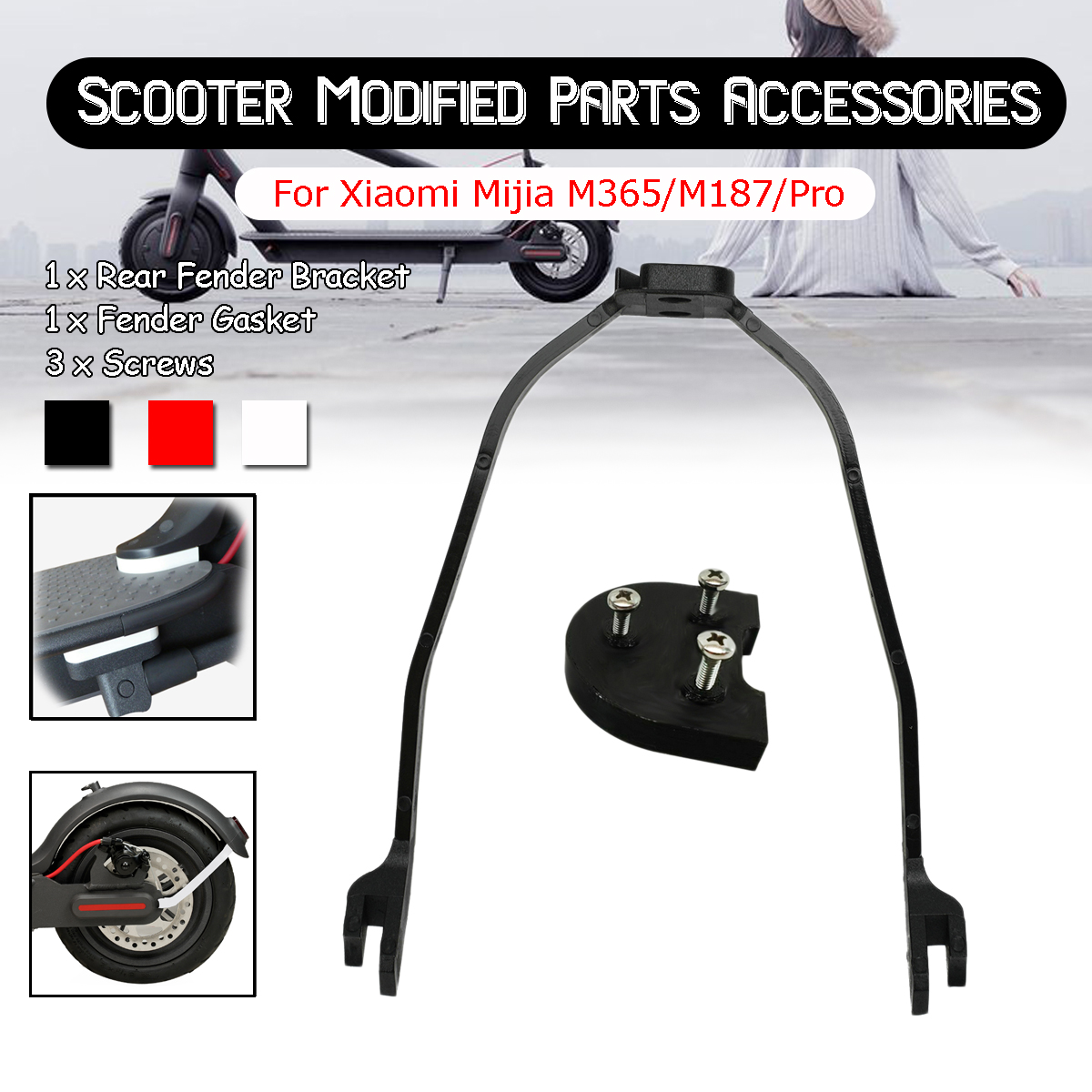 Wheels Upgrade Modified Accessory Part For Xiaomi Mijia M365/M187/Pro Scooter