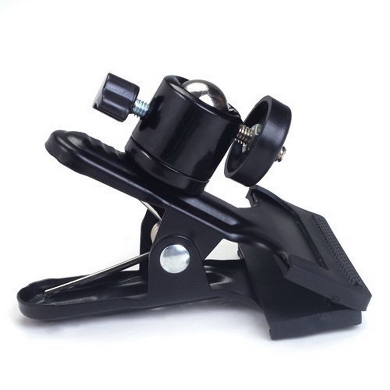 Multi-function Clip Clamp Holder Mount with Standard Ball Head 1/4 Screw