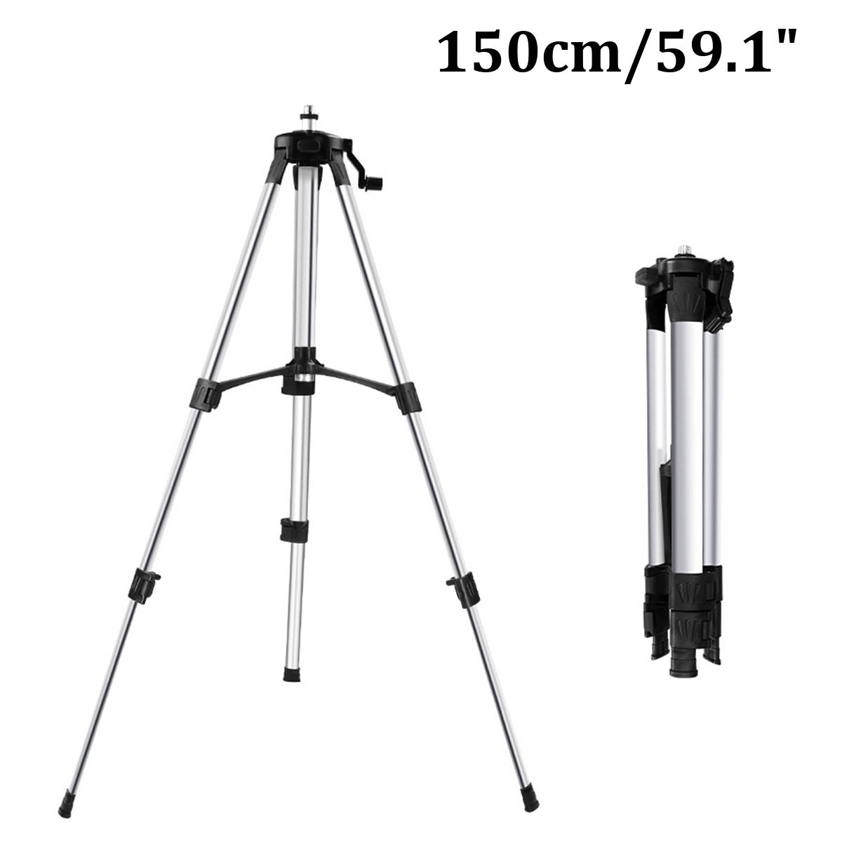Professional 1.2M/1.5M Foldable Camera Tripod Holder Adjustable Stand Tripod Stabilizer