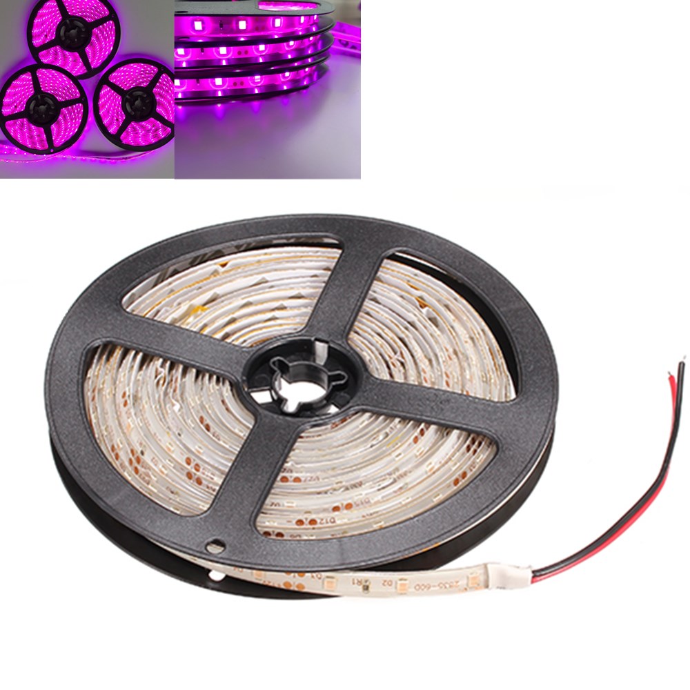 

5м СМД 3528 водонепроницаемый розовый фиолетовый романтический гибкий 300 LED s полосы света DC 12V