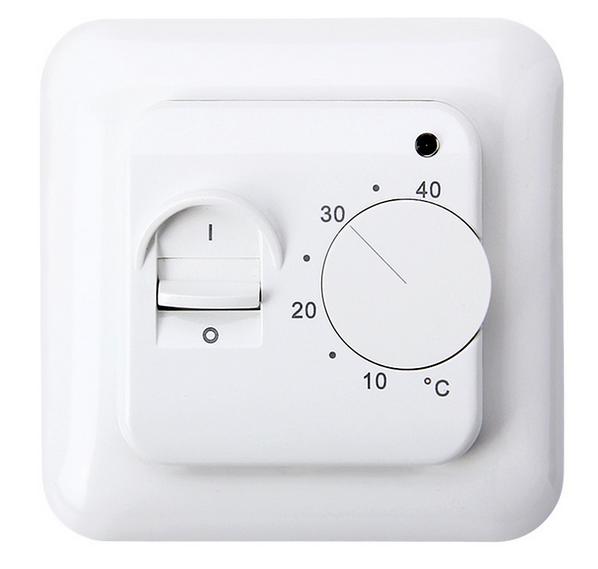 

Mechanical Thermostat 16A 230V AC Wall Floor Thermostat With Sensor Cable Room Heating Cooling Control Home Automatic Temperature Control System