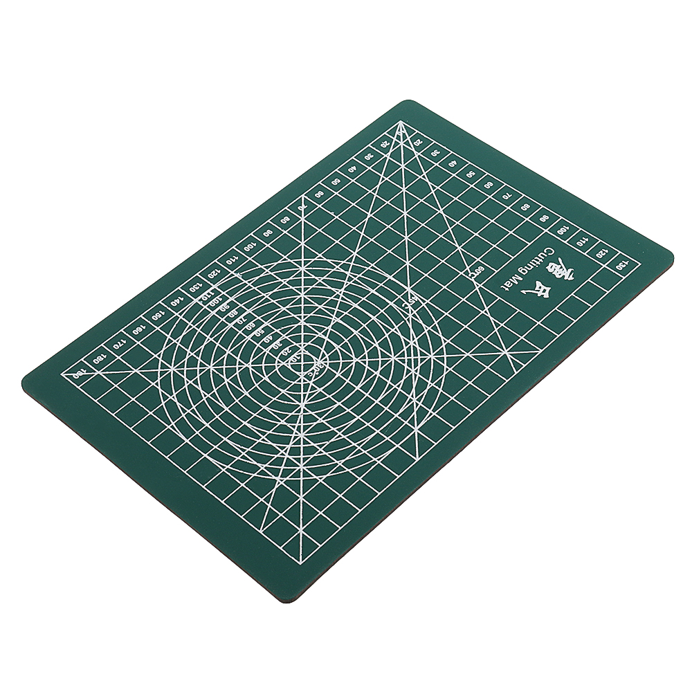 A5 PVC rectangle grid lines cutting mat