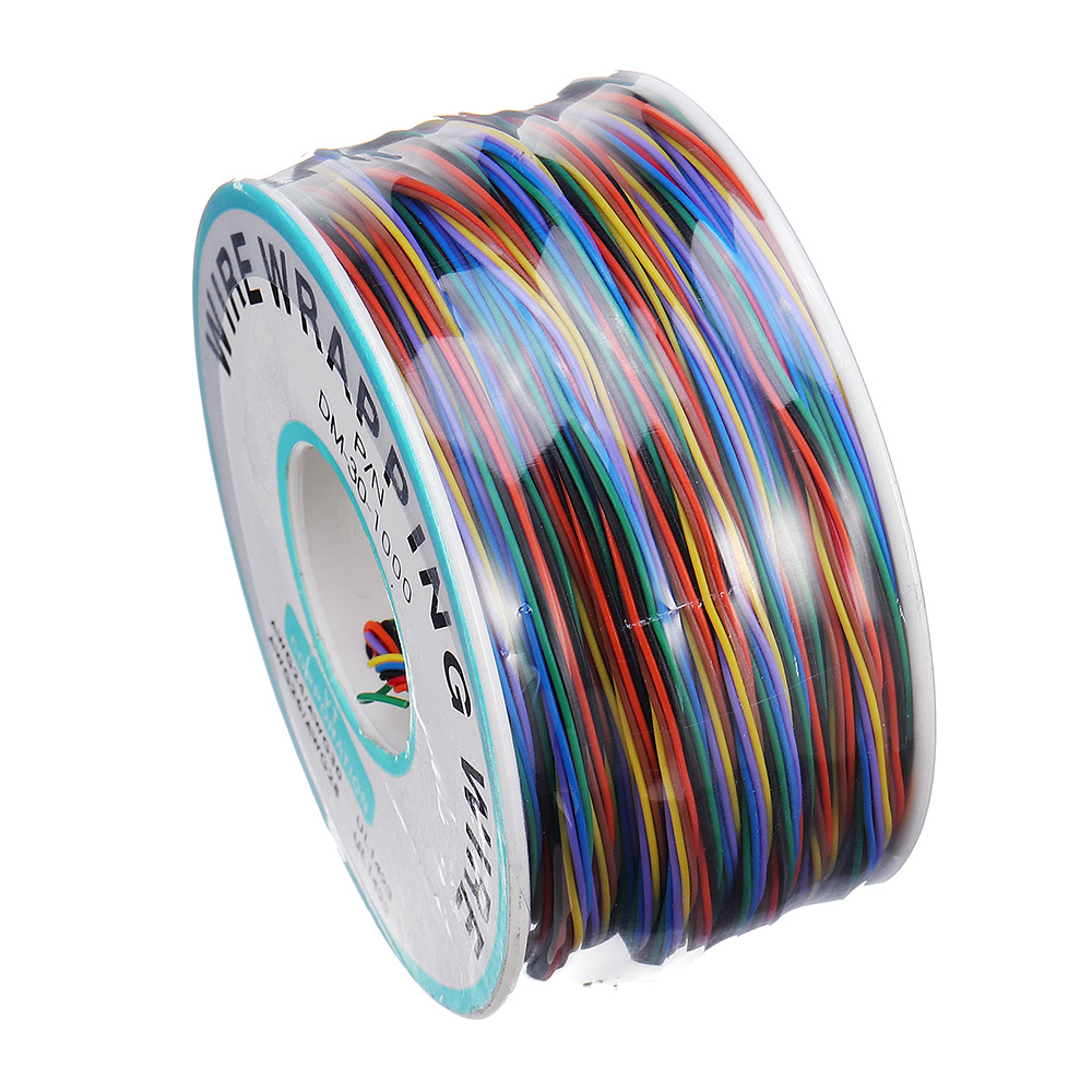 8 Colors OK Wire 30AWG Wrapping Wire Line Tin Plated Copper Flying Jumper Cable 280m - Photo: 3
