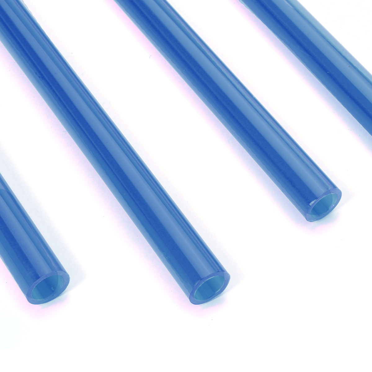 

4Pcs Blue 500mm PETG Tubing Rigid Hard Tubes 10/14mm Bending Water Cooling Hose For PC Case