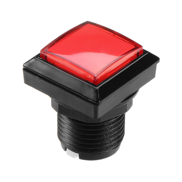33x33MM Square LED Push Button for Arcade Game Console Controller DIY