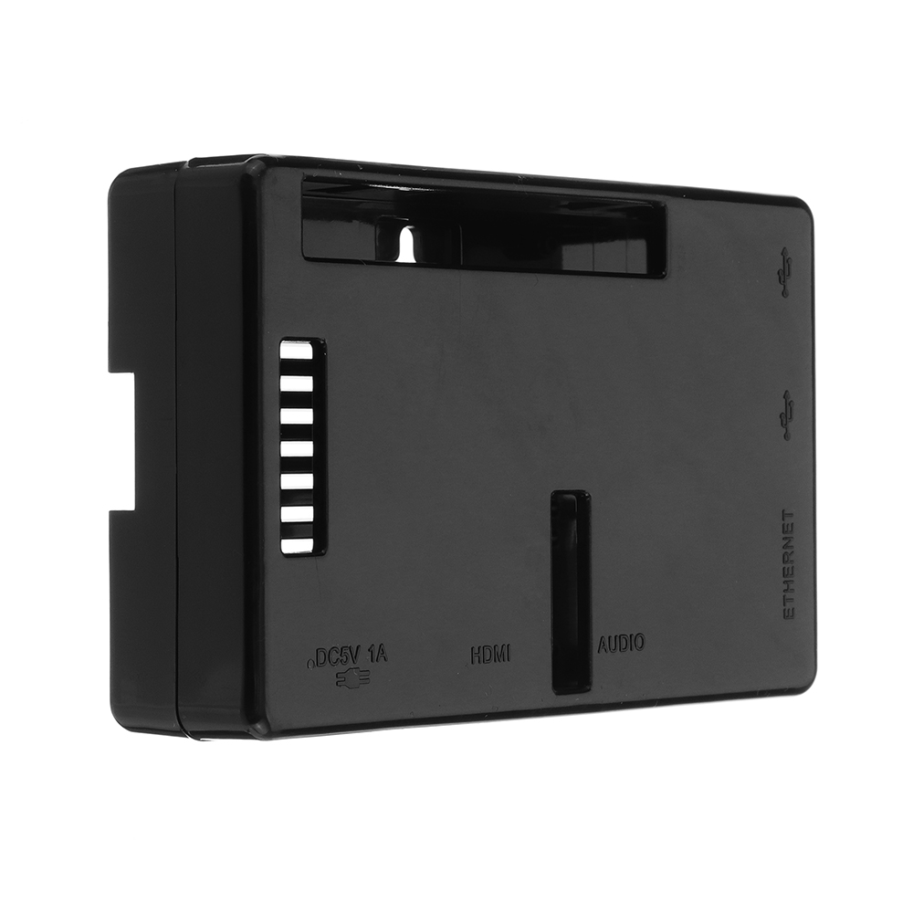 Premium Black ABS Exclouse Box Case For Raspberry Pi 3 Model B+ (Plus) 12