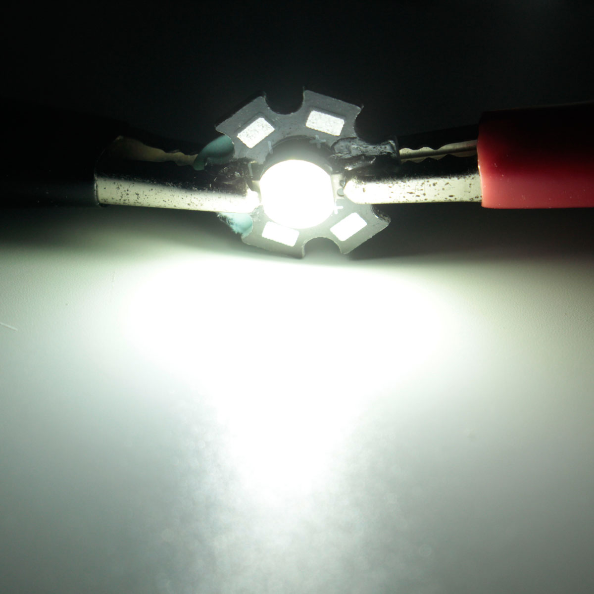 1W High Power LED PCB Bulb Beads Chips Car Indoor Reading Lamp Aquarium Heat Sink