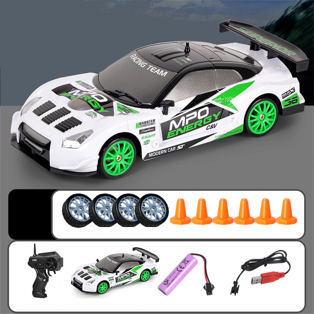 HB Toys SC24A RTR 1/24 2.4G 4WD Drift RC Car LED Light On-Road Vehicles RTR Models Kids Children Gift Toys