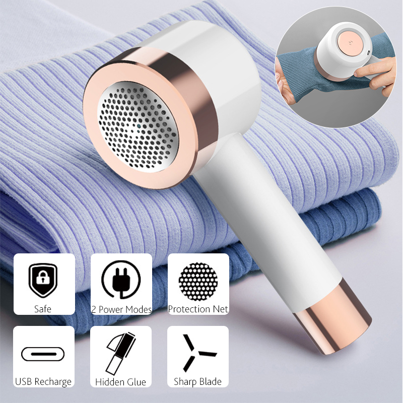 Bakeey Rechargeable Household Hair Ball Trimmer Rechargeable Hair Ball Removal Artifact Clothes Ball Suction Hair Removal Machine