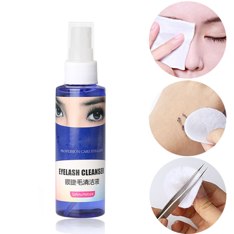 Eyelash Cleaner Primer For False Eyelash Extension To Clean Eye Lashes Before Planting Eyelash Cleanser Tool