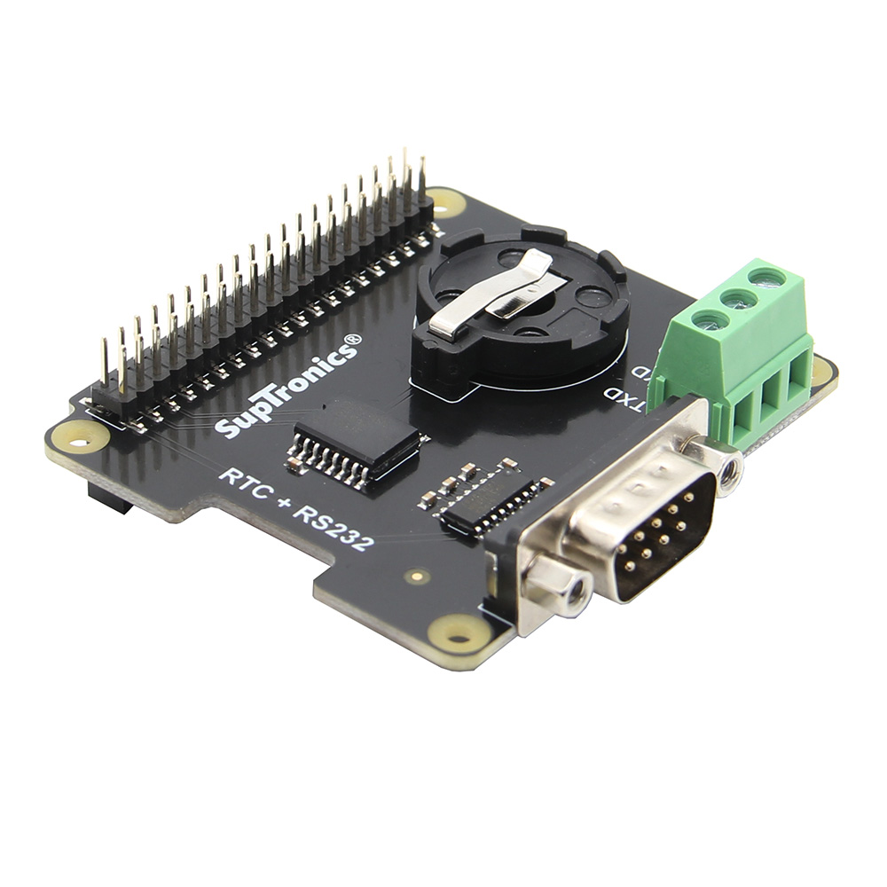 X230 RS232 Seria Port & Real-time Clock (RTC) Expansion Board for Raspberry Pi 12