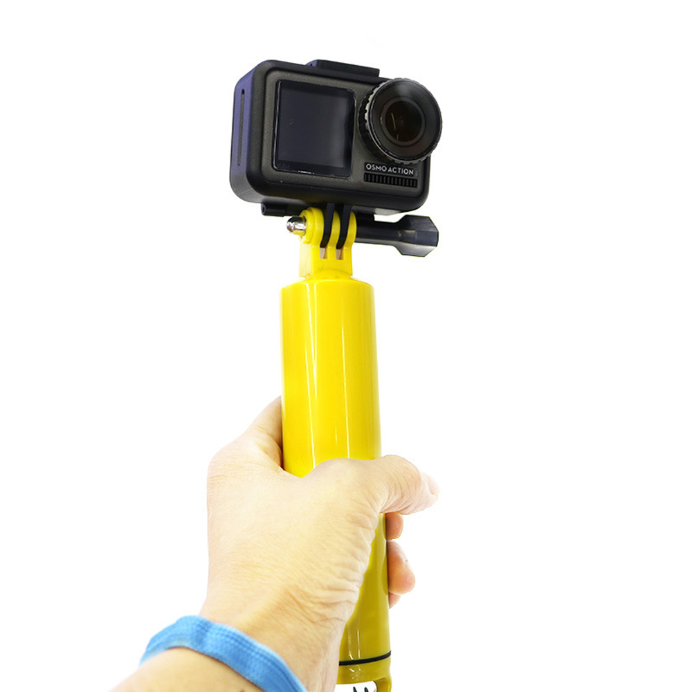 Waterproof Detachable floating Rod Handheld Gimbal for DJI OSMO Action XiaoYi SJCAM Gopro FPV Action Sport Camera - Photo: 6