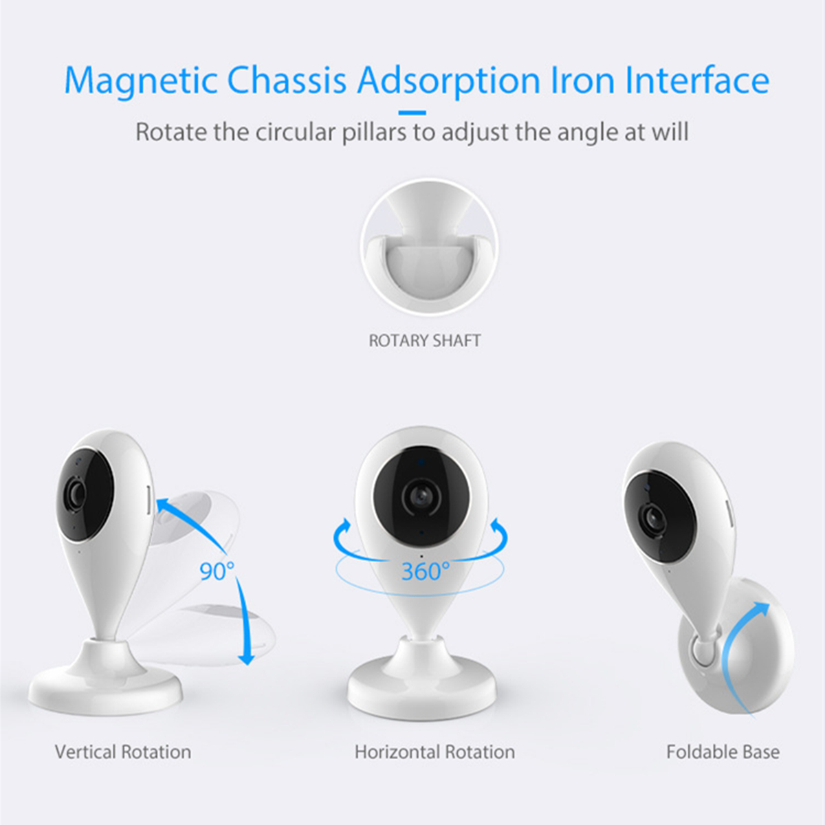 WIFI Security IP Camera HD 720P Wireless Smart Night Vision Home Baby Monitor 6