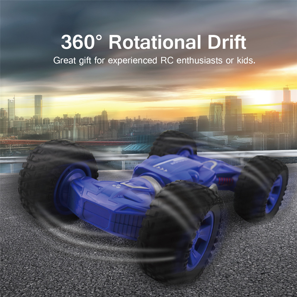 9901 1/16 2.4G 4WD Double Sided Stunt Rc Car One Key Transformation Off-road Truck - Photo: 8