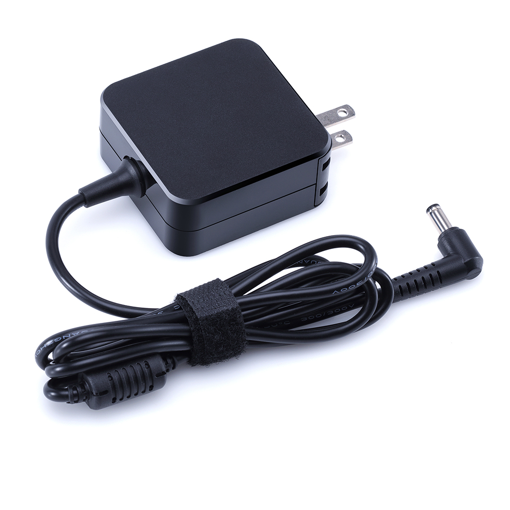 Fothwin Laptop AC Power Adapter Laptop Charger 19V 3.42A 65W US Plug 5.5*2.5mm Notebook Charger For Lenovo