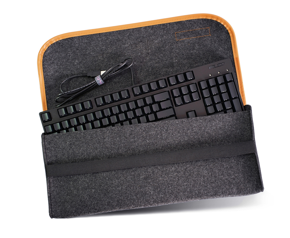 Felt Keyboard Storage Bag Dustproof Carrying Bag for 61 87 104 Key Mechanical Keyboard 10