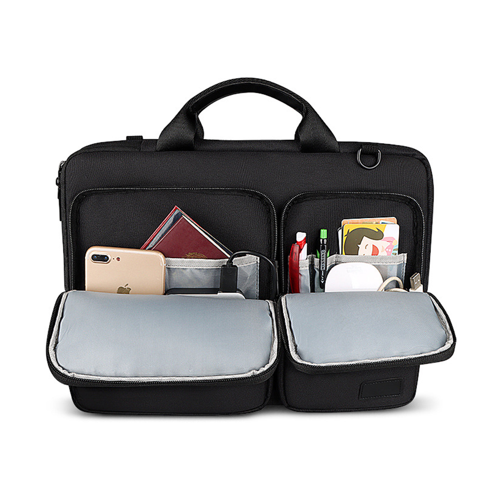 Protective Laptop Sleeve Bag Laptop Shoulder Bag Waterproof Case for 13-15.6 Inch Laptops Notebook