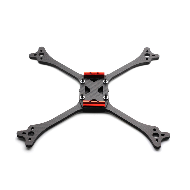 HSKRC 215mm Normal X FPV Racing Frame Kit 4mm Arm Carbon Fiber For RC Drone - Photo: 4