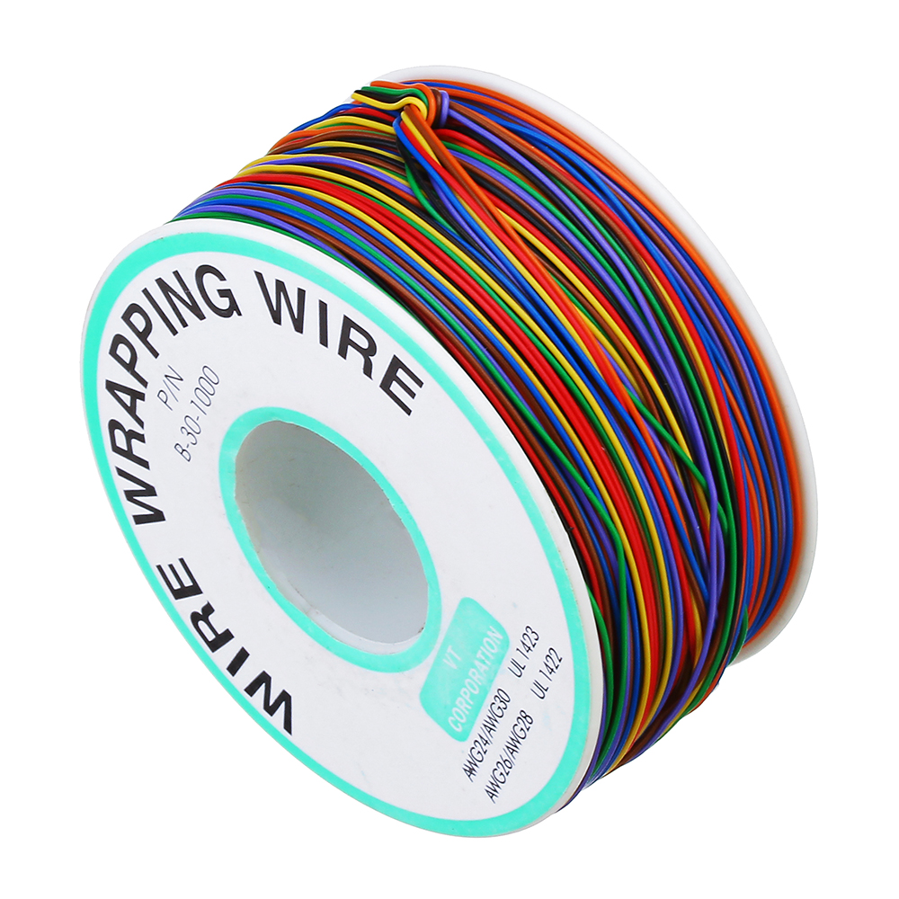 250m Colorful OK Line Circuit Board Flying Wire Airline PCB Jumper Cable 12