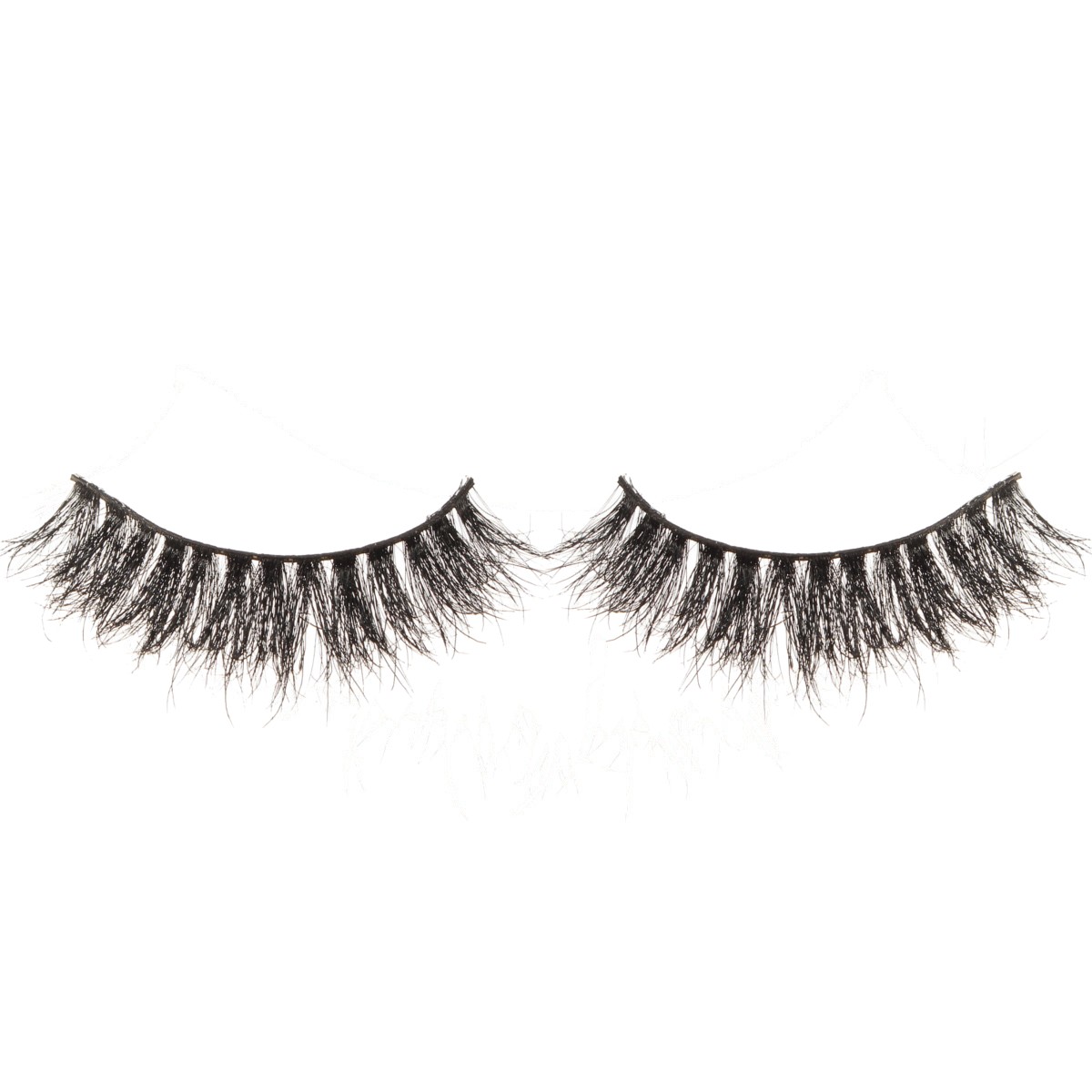 1 Pair Mink False Eyelashes Black Handmade Cluster Natural Long Eyelashes Makeup Cosplay Charming