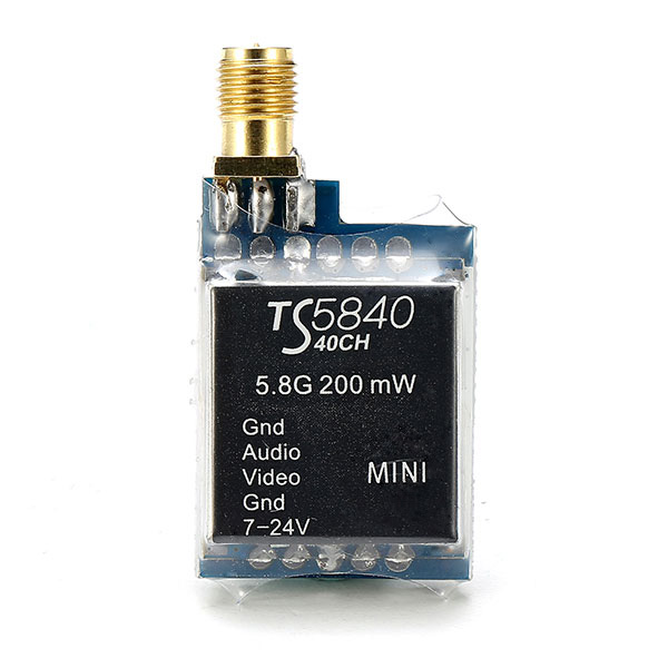 Eachine TS5840 Upgraded 5.8G 40CH 200mW Wireless AV Transmitter TX for FPV Multicopters - Photo: 2