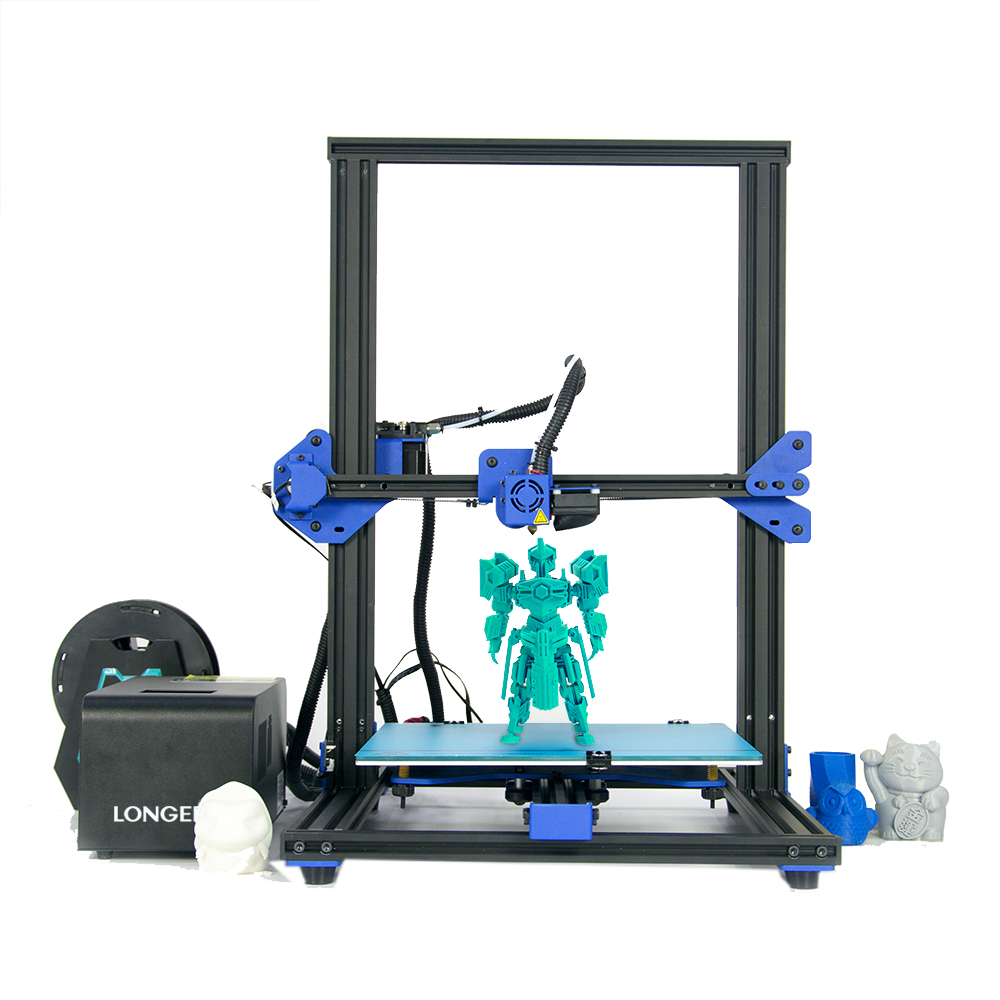 

Longer® LK1 DIY 3D-принтер Набор Большой размер печати 300 * 300 * 400 мм с 2,8-дюймовым полноцветным сенсорным экраном с поддержкой восстановления после
