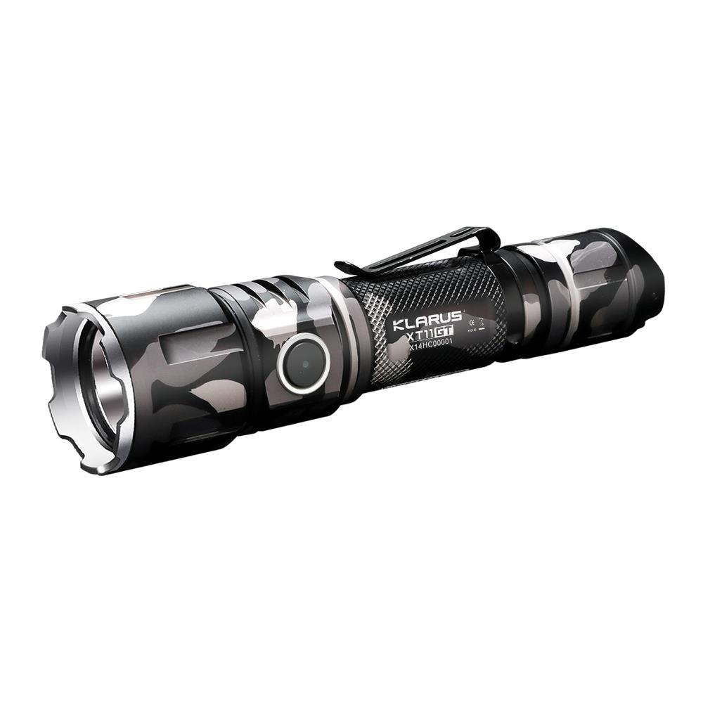 

KLARUS XT11GT Camouflage XHP35 HD E4 2000LM Outdooors Military Tactical LED Flashlight