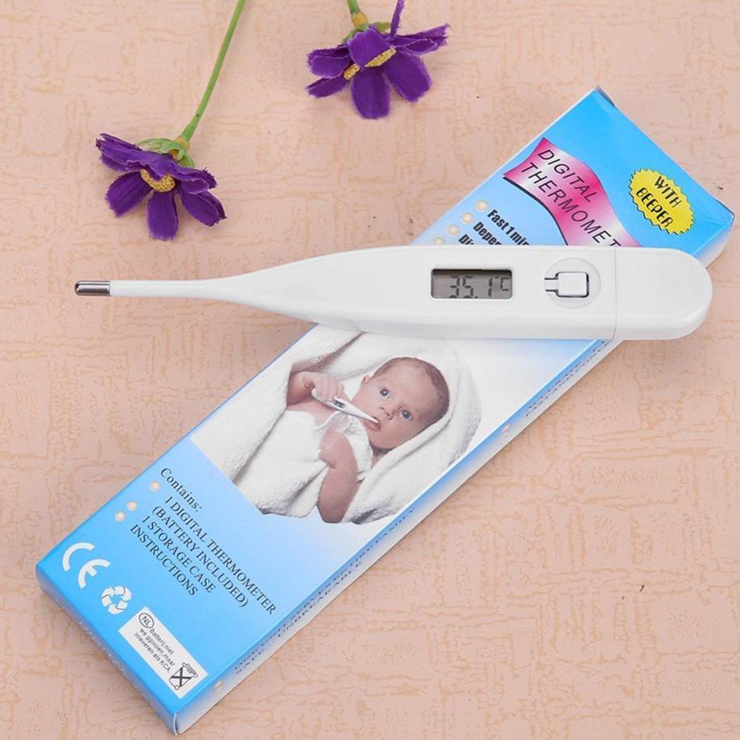 Ome A4028 Portable Digital Thermometer Electronic LCD Thermometer Home Office Water Temperature Measuring Tools